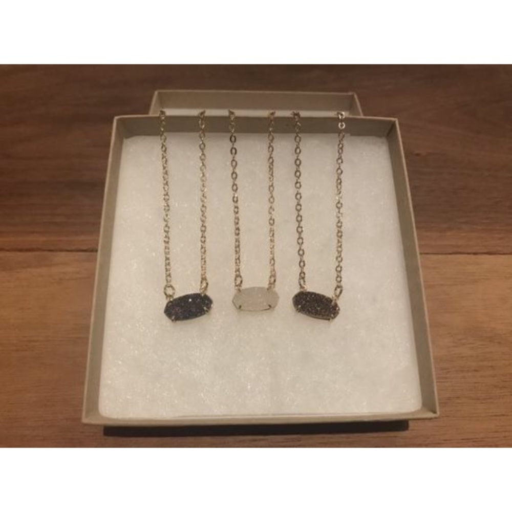 Kendra Scott Elaina Helga Inspired Druzy Necklace - Picture 5 of 8